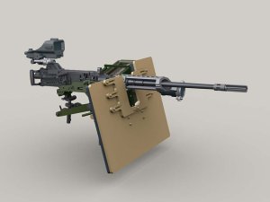 LEGEND LF3D029 - 1:35 M2 HMG on SAG Shield Mount
