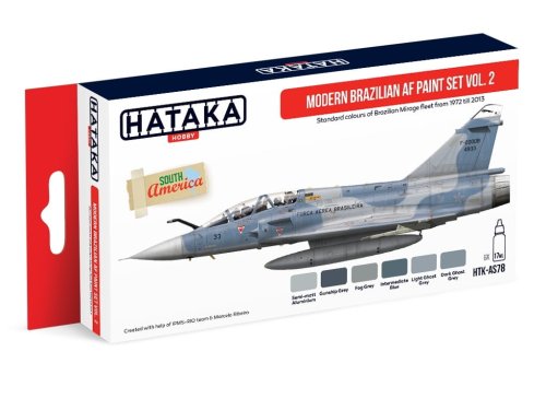 Go to product HATAKA AS78 - Modern Brazilian AF vol. 2 paint set