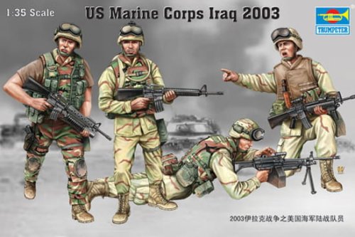 Go to product TRUMPETER 00407 - 1:35 US Marine Corps Iraq 2003