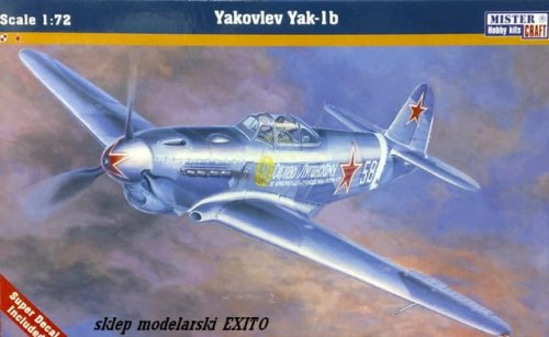 Go to product MISTERCRAFT B17 - 1:72 Yakovlev Yak-1b