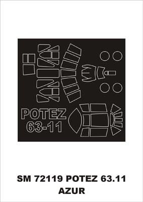 Go to product MONTEX SM72119 - 1:72 Potez 63.11