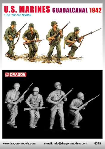 Go to product DRAGON 6379 - 1:35 U.S. Marines Guadalcanal