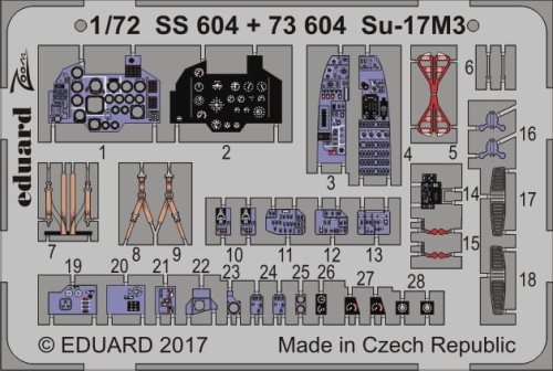 Go to product EDUARD SS604 - 1:72 Su-17M3
