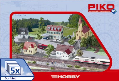 Go to product PIKO 61925 H0 - Zestaw 5 budynków miasto