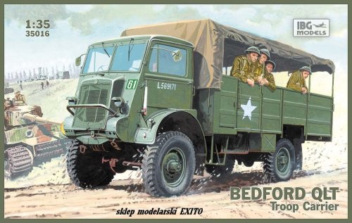 Go to product IBG 35016 - 1:35 Bedford QLT Troop Carrier
