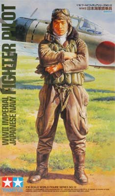 Go to product TAMIYA 36312 - 1:16 WWII Japan Fighter Pilot