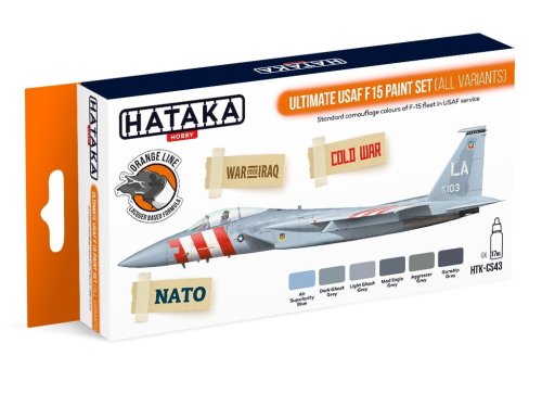Go to product HATAKA CS43 - Ultimate USAF F-15 all variants paint set