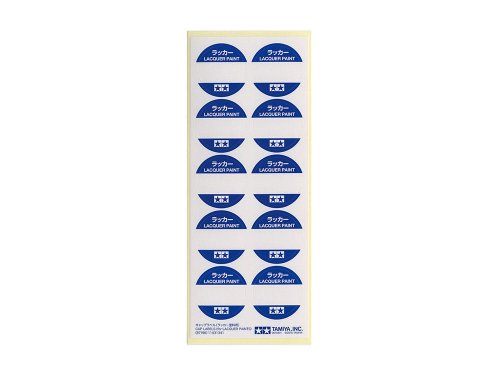 Go to product TAMIYA 87196 - Cap Labels (for Lacquer Paints)