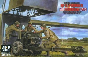 AFV CLUB 35219 - 1:35 British Ordnance QF 6-Pounder Airborne Anti Tank Gun Mk.IV on Carriage Mk.III