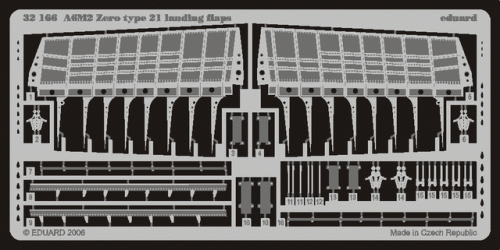Go to product EDUARD 32166 - 1:32 A6M2 Zero type 21 landing flaps