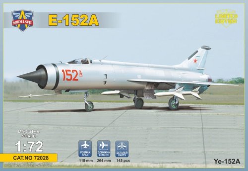 Go to product MODELSVIT 72028 - 1:72 Ye-152A