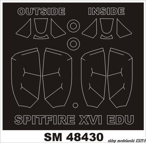Go to product MONTEX SM48430 - 1:48 Spitfire Mk.XVI ( Bubletop )