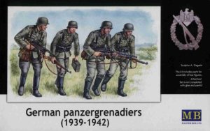 MASTER BOX 3513 - 1:35 German panzergrenadiers (1939-1942)