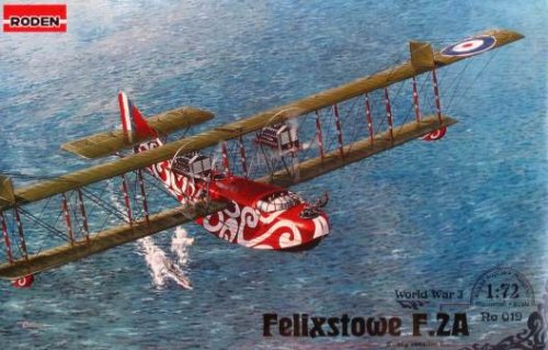 Go to product RODEN 019 - 1:72 Felixstowe F.2A early version