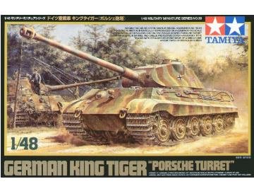 Go to product TAMIYA 32539 - 1:48 King Tiger Porsche Turret