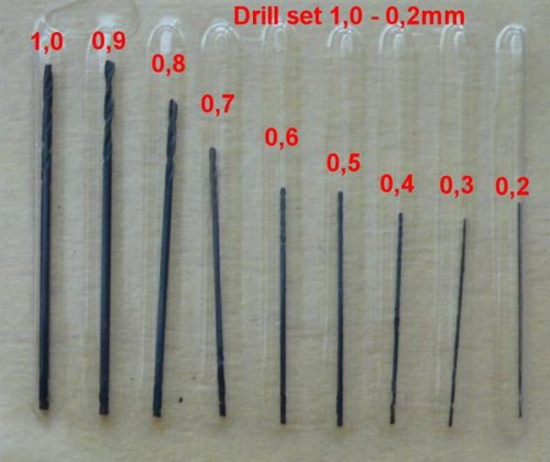 Go to product JLC P008 - Drill set 0.2 mm do 1 mm 9 pcs