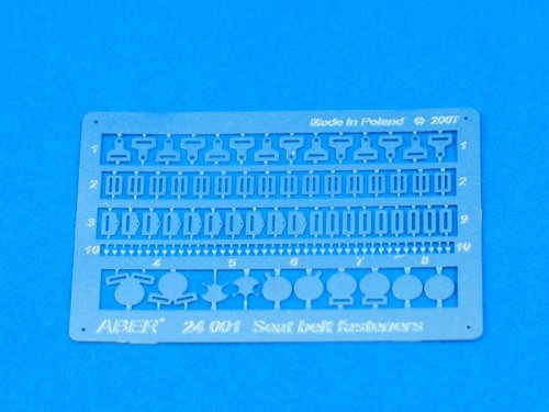 Go to product ABER 24001 - 1:24 Seat belt fasteners