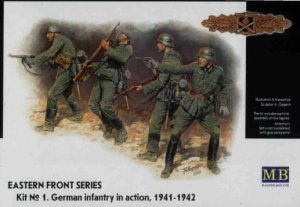 MASTER BOX 3522 - 1:35 Frontier Fighting, Summer 1941, German Infantry