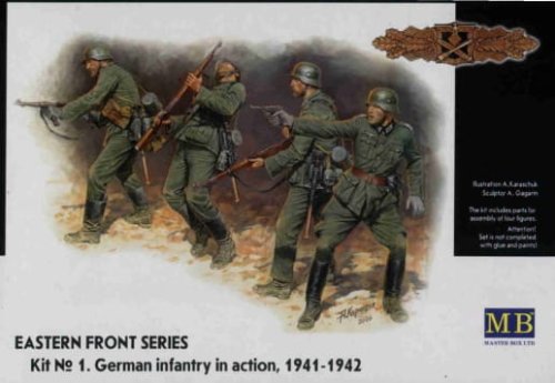 Go to product MASTER BOX 3522 - 1:35 Frontier Fighting, Summer 1941, German Infantry