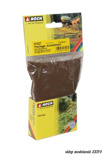 Go to product NOCH 07227 - Flock Dark Brown 20 g