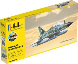 HELLER 56321 - 1:72 Mirage 2000 N - Starter Kit