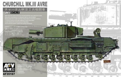 Go to product AFV CLUB 35167 - 1:35 Churchill Mk. III AVRE