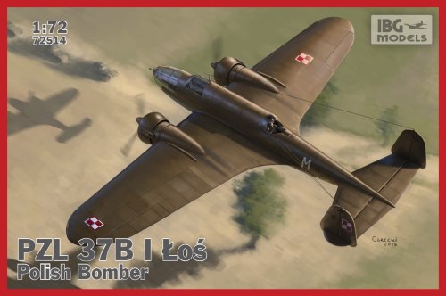 Go to product IBG 72514 - 1:72 PZL 37 B I Łoś - Polish Medium Bomber