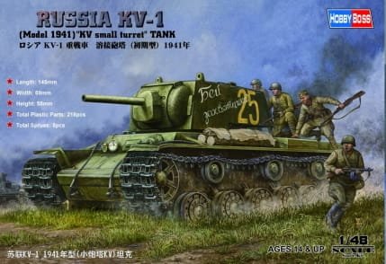 Go to product HOBBY BOSS 84810 - 1:48 Russian KV-1 Model 1941