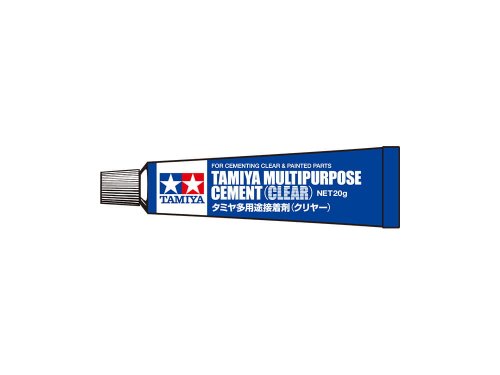 Go to product TAMIYA 87188 - Multipurpose Cement (Clear) 20g