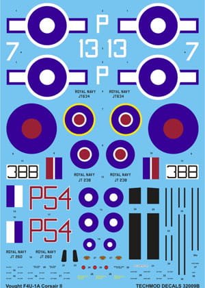 Go to product TECHMOD 32009 - 1:32 Vought Corsair IIt