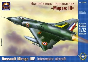 ARK MODELS 72030 - 1:72 Dassault Mirage IIIE