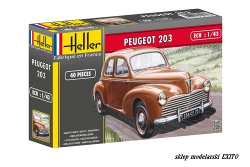 Go to product HELLER 80160 - 1:43 Peugeot 203