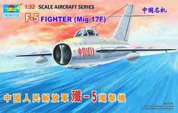 Go to product TRUMPETER 02205 - 1:32 MIG-17F Fresco (F-5)