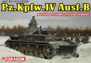 DRAGON 6764 - 1:35 Pz.Kpfw.IV Ausf.B mit Schneeraumer System Schmidt