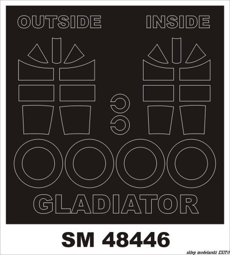 Go to product MONTEX SM48446 - 1:48 Gloster Gladiator
