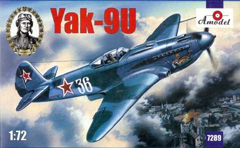 Go to product AMODEL 7289 - 1:72 Yakovlev Yak-9U