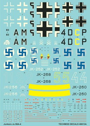 Go to product TECHMOD 48813 - 1:48 Junkers Ju-88A-4