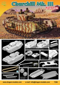 DRAGON 7396 - 1:72 Churchill Mk.III