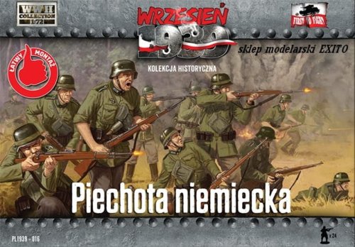 Go to product FIRST TO FIGHT 016 -  September 1939 - 1:72 German Infantry
