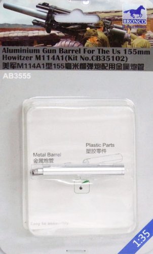 Go to product BRONCO AB 3555 - 1:35 Lufa 155 mm do Howitzer M114A1