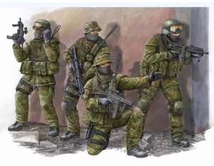 TRUMPETER 00422 - 1:35 Modern German KSK Commandos