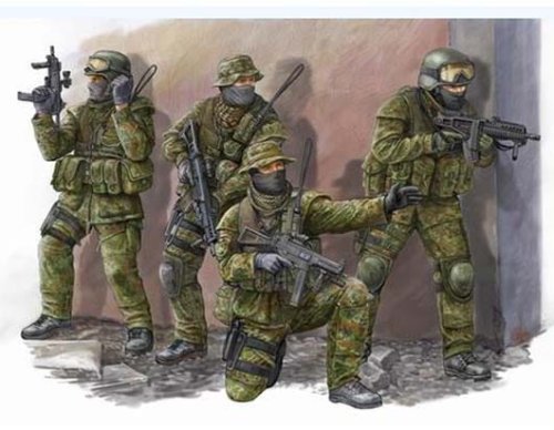 Go to product TRUMPETER 00422 - 1:35 Modern German KSK Commandos