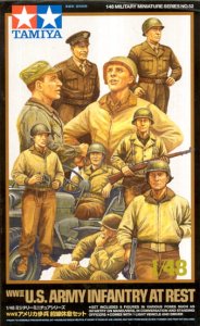 TAMIYA 32552 - 1:48 US Army Infantry at Rest