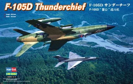Go to product HOBBY BOSS 80332 - 1:48 F-105 D Thunderchief