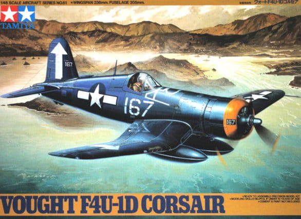 Go to product TAMIYA 61061 - 1:48 Vought F4U-1D Corsair