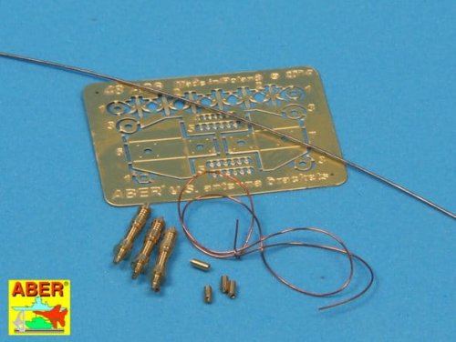 Go to product ABER 48A26 - 1:48 US Antenna with bracket set of 3 pcs