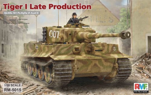 Go to product RYE FIELD MODEL 5015 - 1:35 Tiger I Late Production