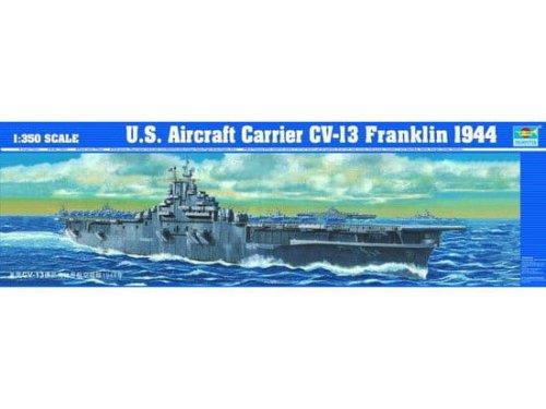 Go to product TRUMPETER 05604 - 1:350 U.S. Aircraft Carrier CV-13 Franklin 1944