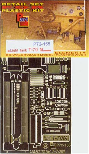 Go to product PART P72155 - 1:72 T-70 M Soviet Light Tank