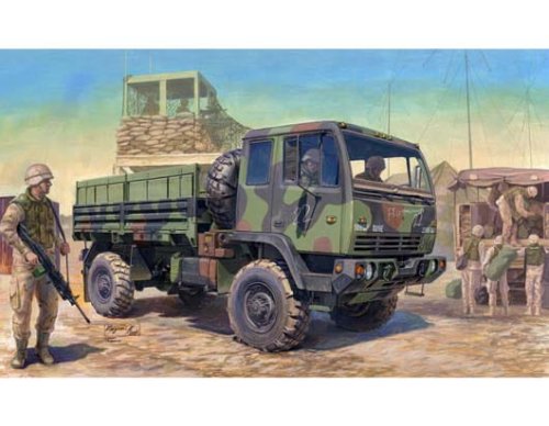 Go to product TRUMPETER 01004 - 1:35 M1078 Light Medium Tactical Vehicle (LMTV) Standard Cargo Truck